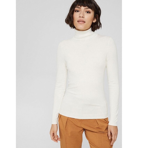 Esprit Cream Turtleneck - Picture 1 of 4